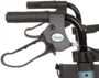 Drive Nitro SL lightweight rollator with blue frame, brake handles, and ergonomic design for easy mobility.