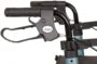 Drive Nitro SL lightweight rollator with blue handles and ergonomic grips, designed for easy mobility and support.