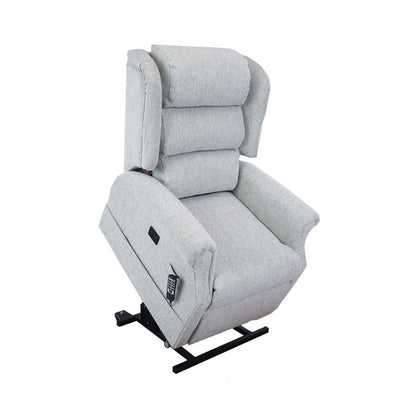 Keepmobile Scooters Iconic Waterfall Back bike seat with spring suspension, shown from the rear side.