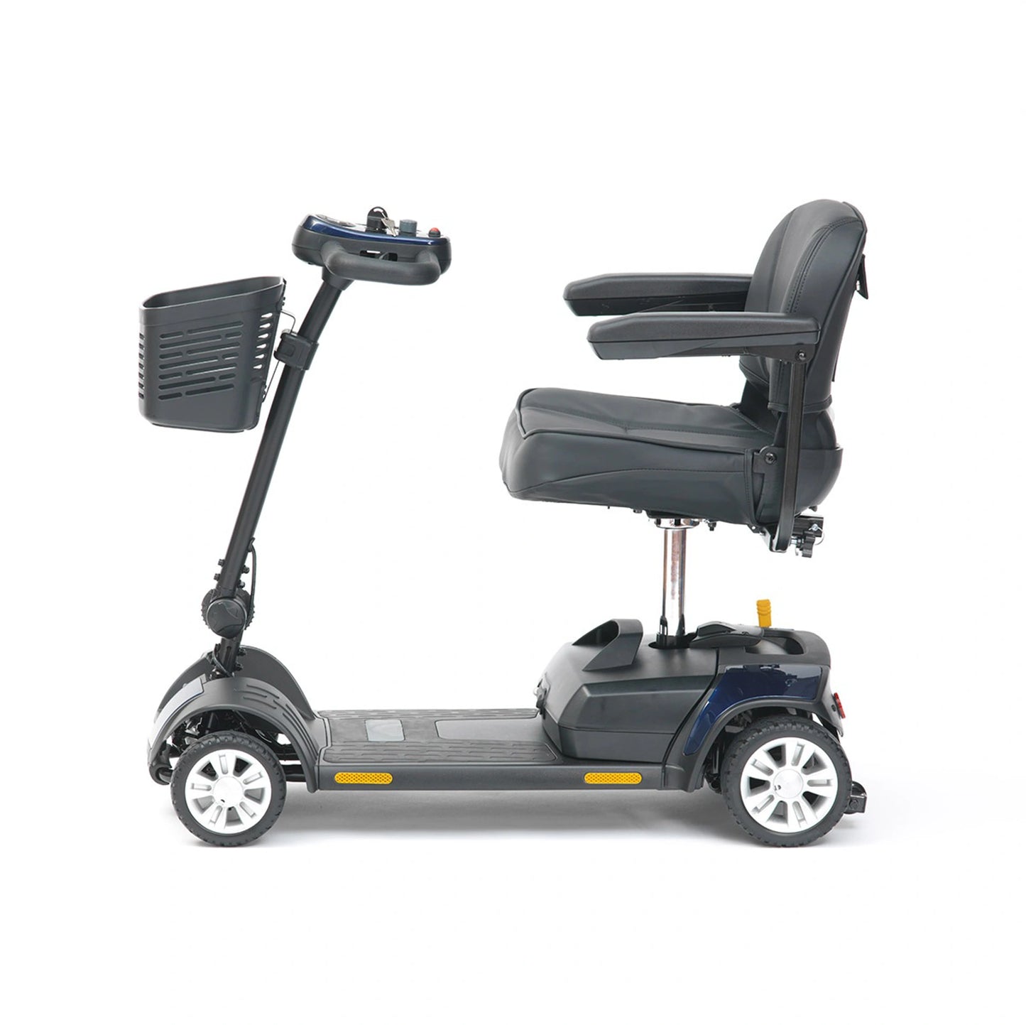 Drive Jaunt mobility scooter in black with a comfortable seat, compact design, and easy-to-use controls.