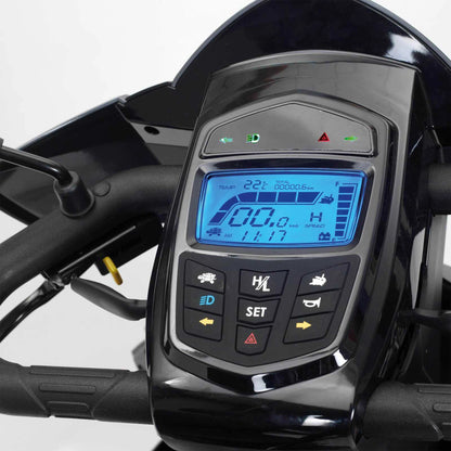 Drive King Cobra mobility scooter with a sleek design and sturdy frame, suitable for outdoor and indoor use.