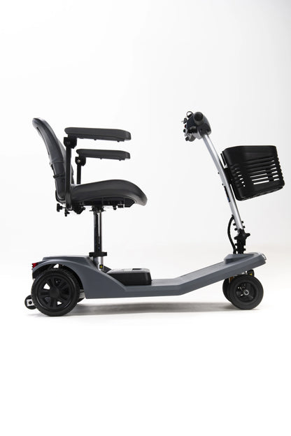 Keepmobile Scooters Drive Air Active mobility scooter with sleek design and comfortable seating, ideal for easy outdoor mobility.