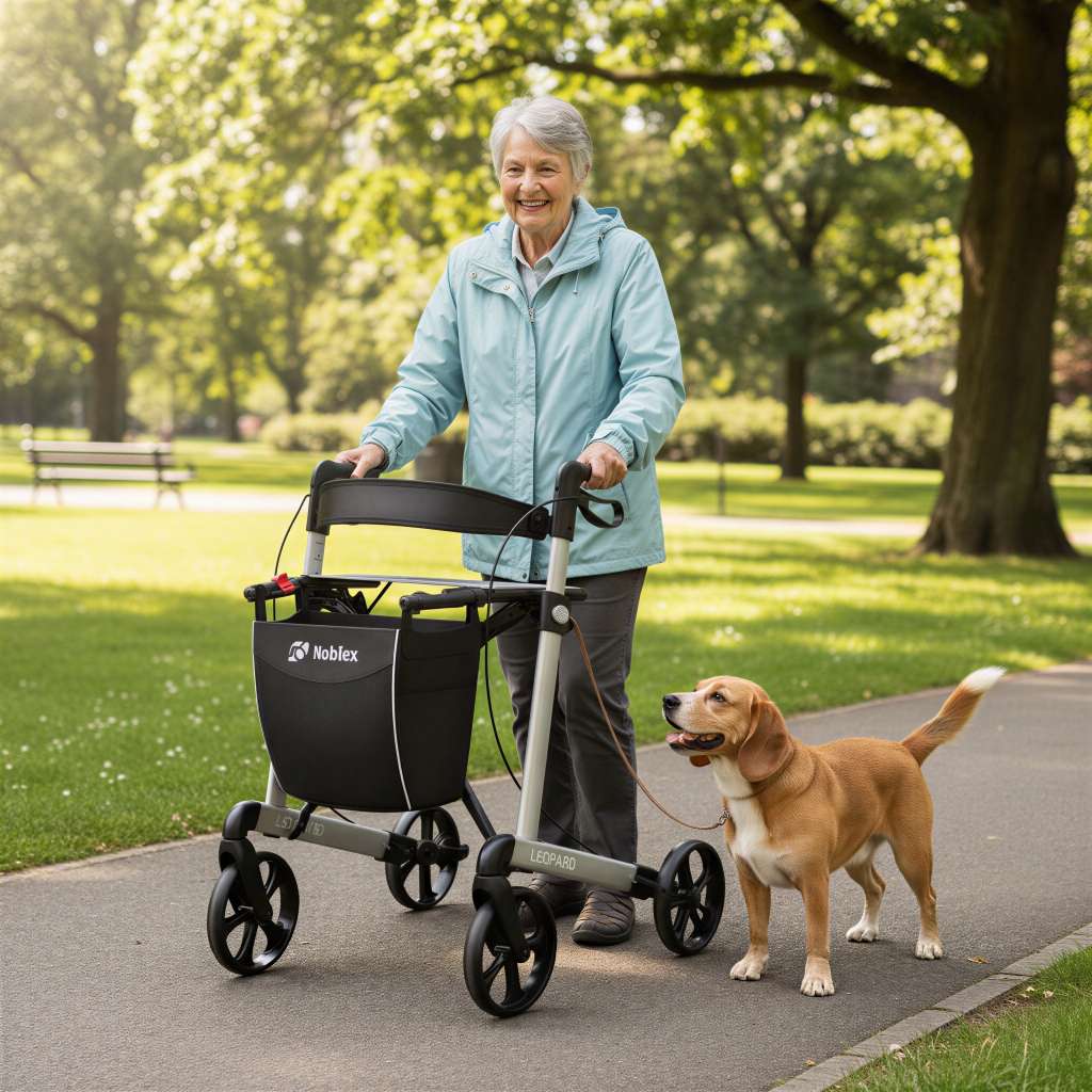 Mobilex Leopard Aluminium Rollator