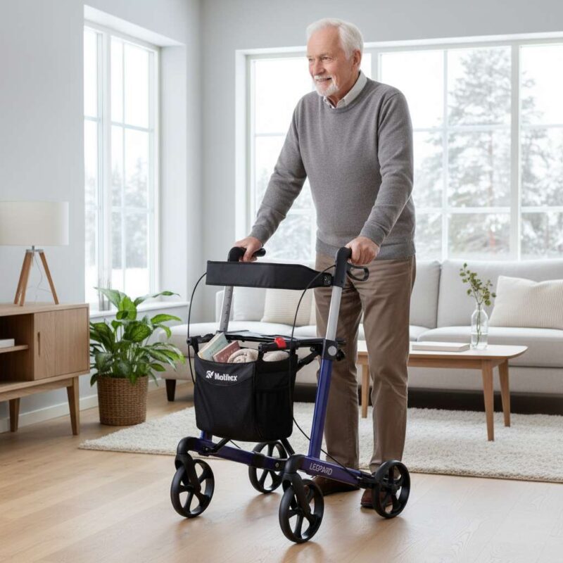 Mobilex Leopard Aluminium Rollator