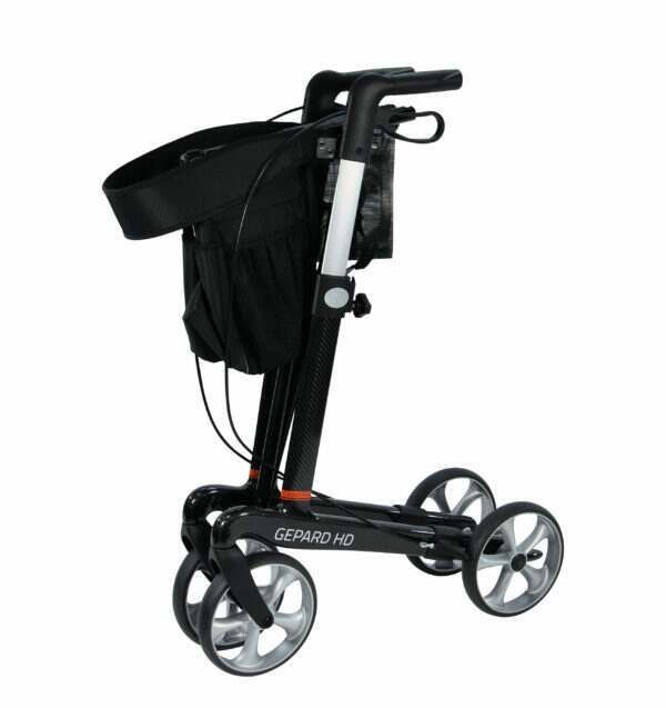 Gepard Carbon Fibre Heavy Duty Rollator 62CM