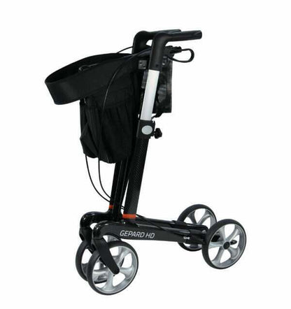 Gepard Carbon Fibre Heavy Duty Rollator 62CM