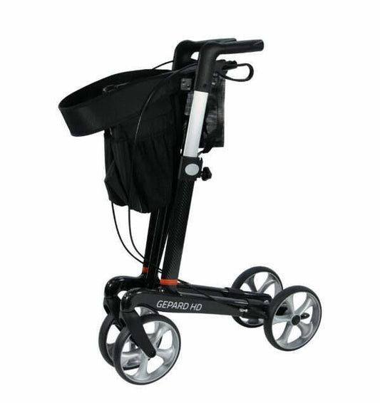 Gepard Carbon Fibre Heavy Duty Rollator 62CM